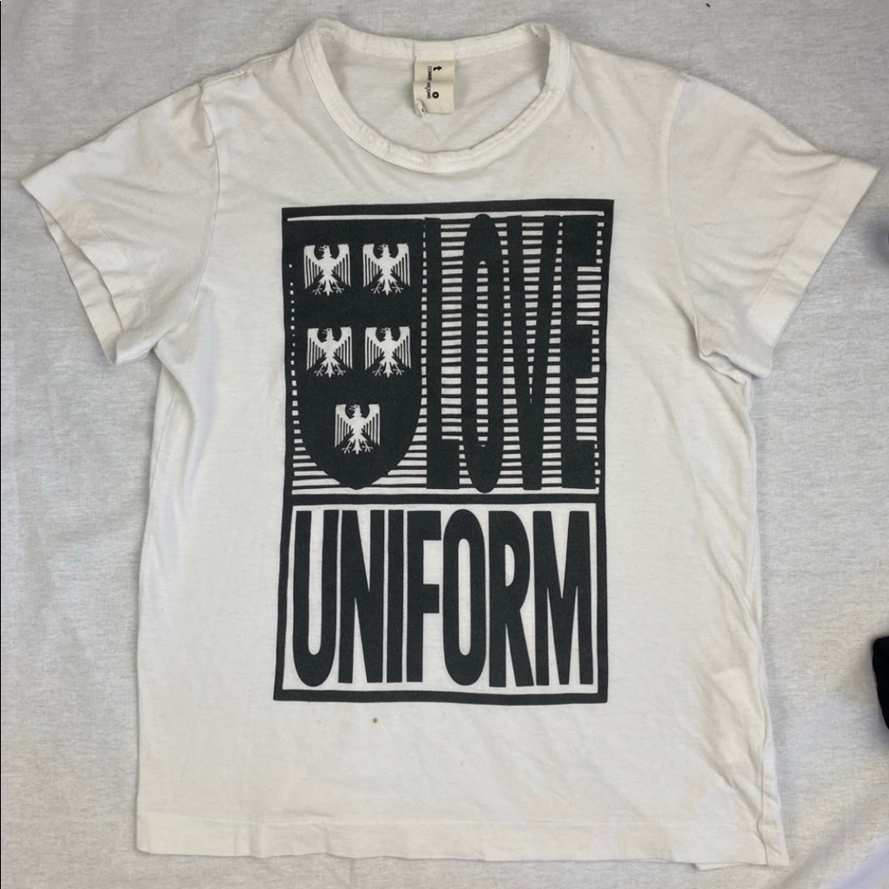 Comme Des Garcons Tao Love Uniform T Shirt
